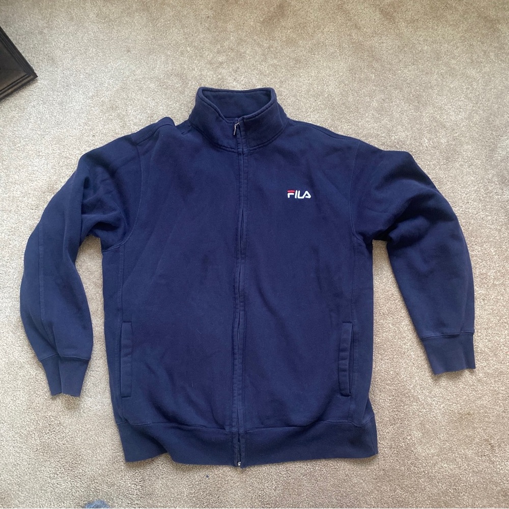 Fila Full Zip Xl Mens Jacket